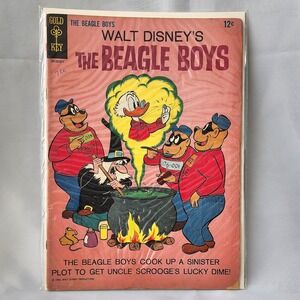 Walt Disneys The Beagle‎ Boys Comic Book Gold Key 1965 Retro Vintage Collectible